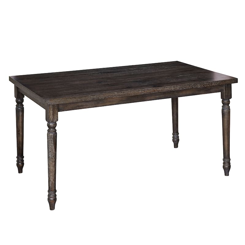 Simple Living Burntwood Dining Table - 29"h x 60"w x 36"d