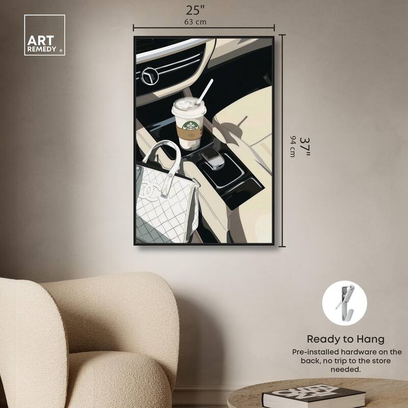 On the Way Canvas by Art Remedy