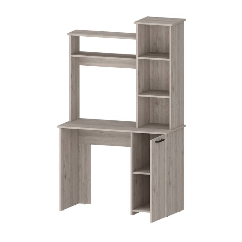 HomeRoots 39" Gray Computer Desk
