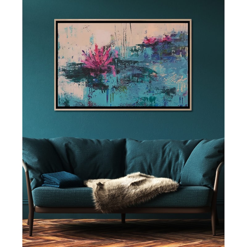 "Lily I" by Olena Bogatska Framed