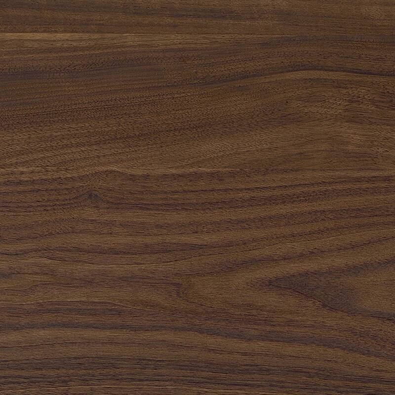 Wendell Walnut 4-shelf Storage Wall Bookshelf