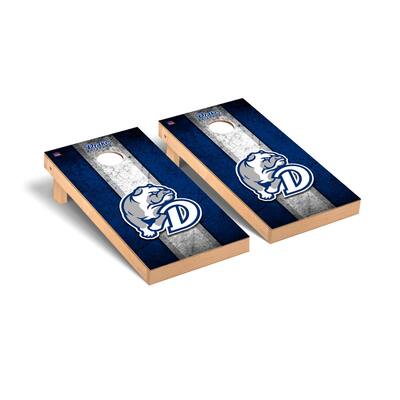Drake Bulldogs Vintage Cornhole Board Set