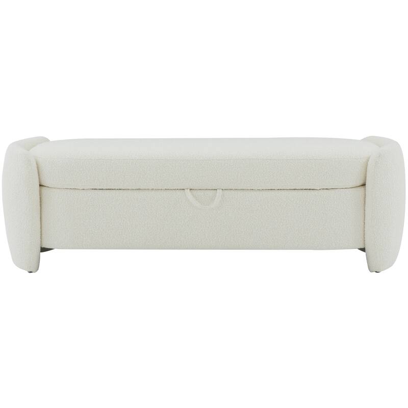 SAFAVIEH Couture Theonia Storage Bench (Fully Assembled) - 60Wx21Dx19H