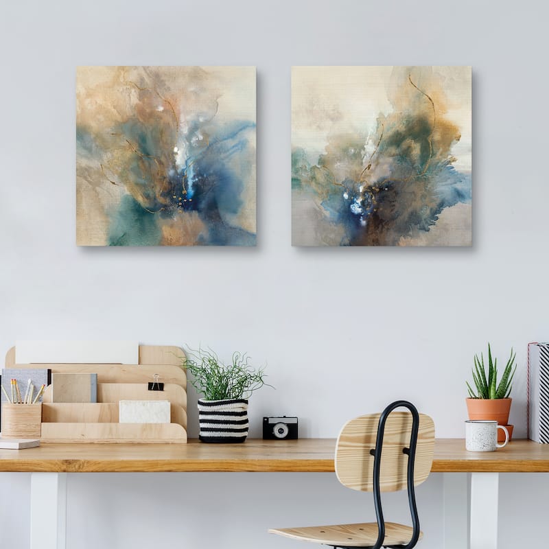 Euphoria Flicker I, Euphoria Flicker II by K. Nari Canvas Art Prints