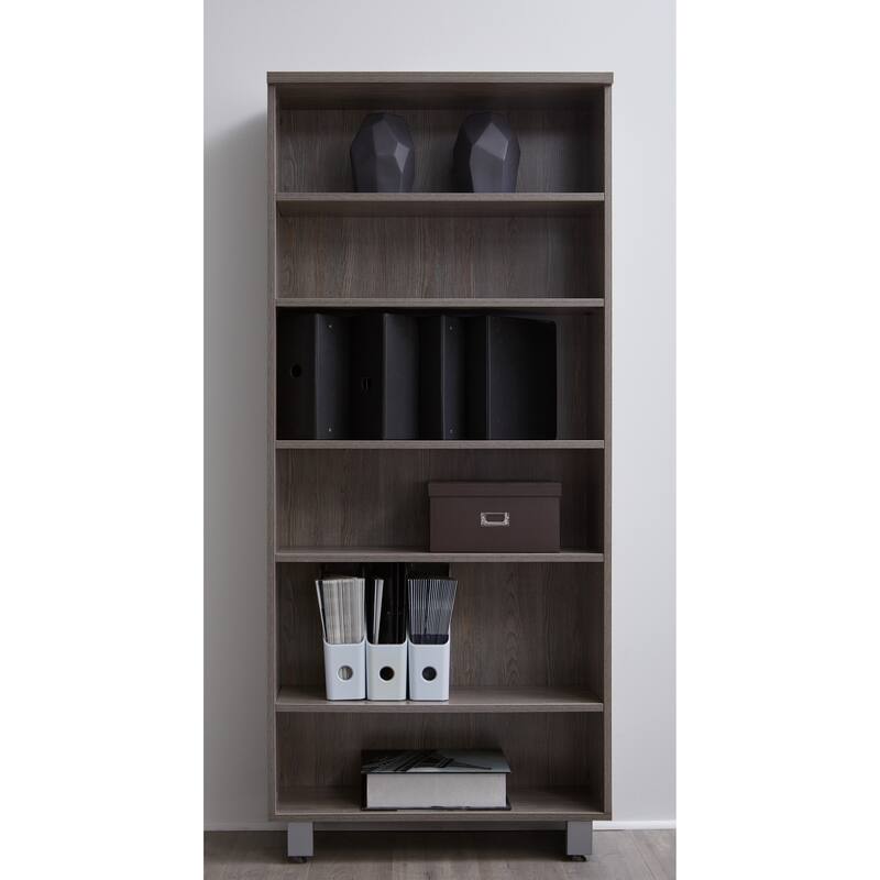 Rye Studio Tivoli Contemporary Open Bookcase with 6 Shelves