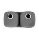 preview thumbnail 41 of 50, Sinber Undermount Double Bowl 304 Stainless Steel Kitchen Sink