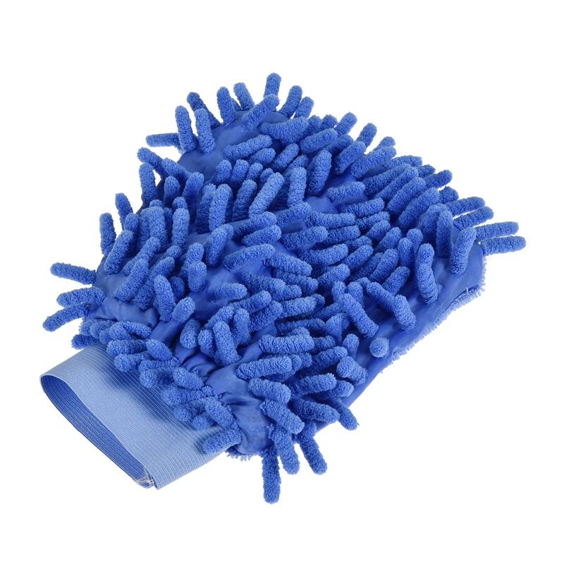 Microfiber Chenille Mitts Scratch-Free Cleaning Gloves Wash Sponge