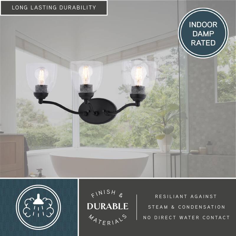 Vaxcel Lighting W0519 Bellwood 3 Light 22" Wide Vanity Light