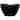 Prodyne AB-55-B Black Wave Party Tub