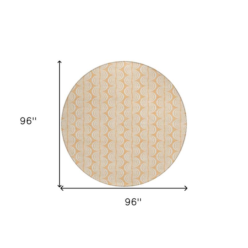 HomeRoots Ogee Transitional Rectangle Outdoor Rug