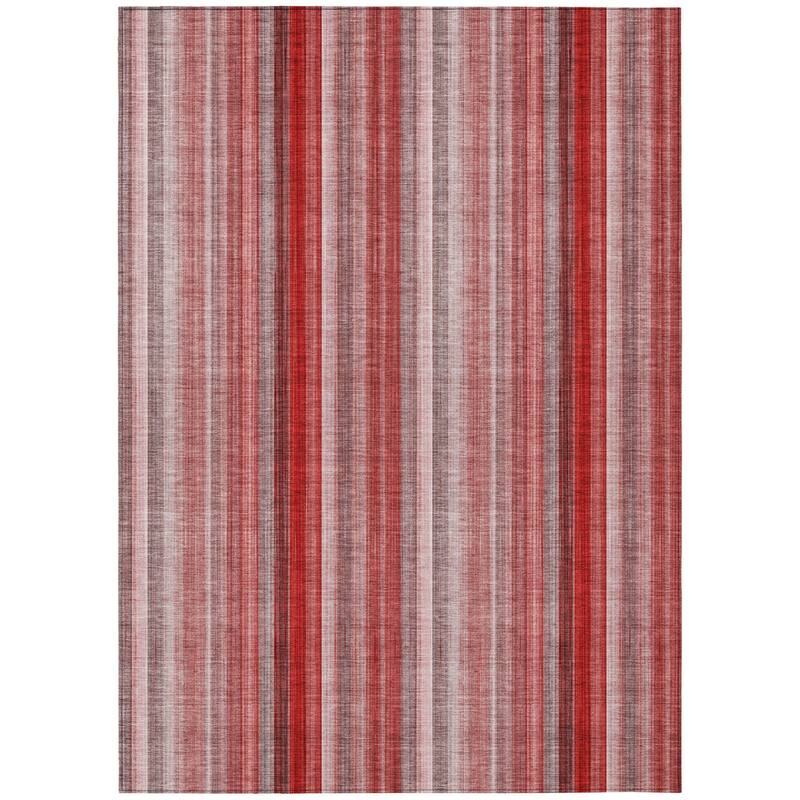 Naso Stripe Weather Resistant Classic Meets Modern Outdoor Rug