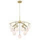 preview thumbnail 2 of 4, Minka Lavery 3748 Curven 13 Light 42" Wide Abstract Globe Chandelier