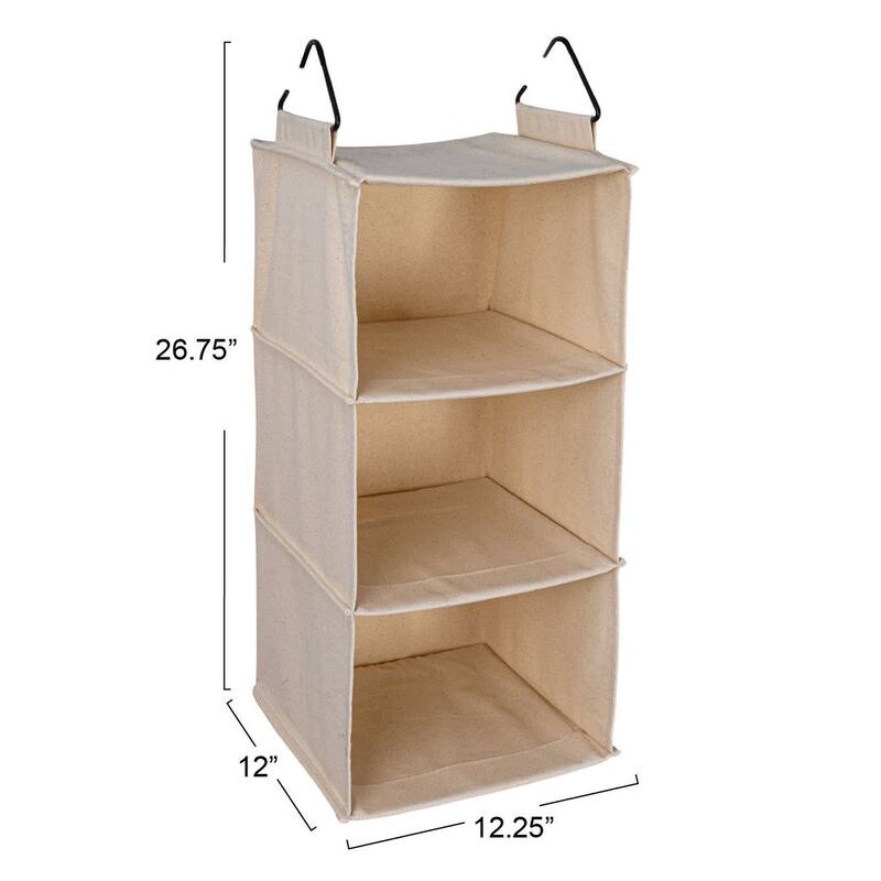 Household Essentials Hanging Closet Organizer