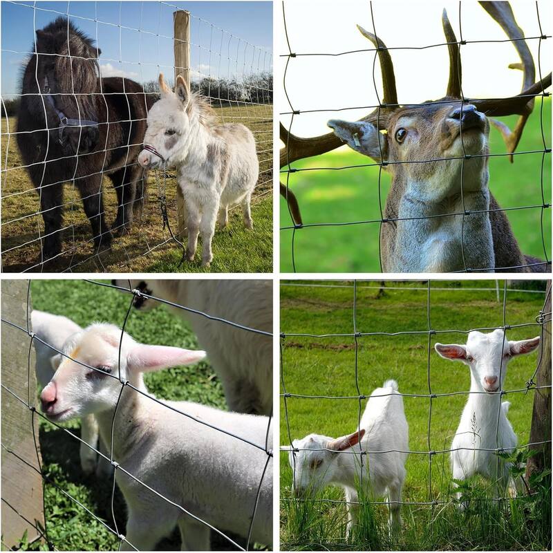 Heavy-Duty Farm Fence for Cattle, Hog, & Livestock Enclosures