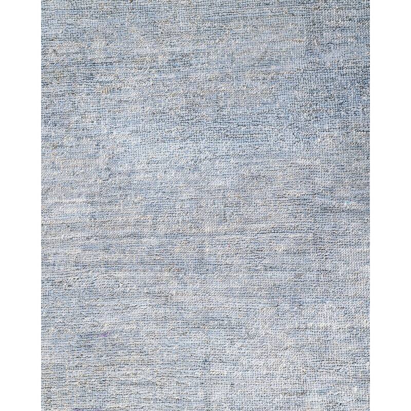 Contemporary Overdyed Wool Hand Knotted Area Rug - 6' 4" x 8' 8"