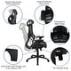 preview thumbnail 3 of 33, Ergonomic Mesh Office Chair with Synchro-Tilt, Headrest, Adjustable Pivot Arms