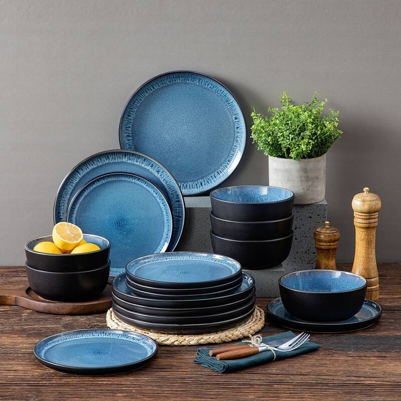 Vancasso PLAYA Kiln-Change Glaze Dinnerware Sets (16/18/24pc)