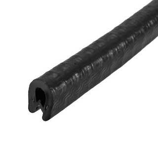 Profilé PVC Gris En U Pour Protection De Bord - Adapté Bords De 1/64 à 1/16 Pouce - Longueur 3 Pieds