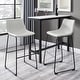 preview thumbnail 23 of 50, Middlebrook Prusiner 30-inch Faux Leather Bar Stool (Set of 2) Stone Grey