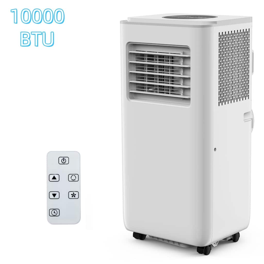 10000 BTU Portable Air Conditioner with Remote, 3-in-1 AC