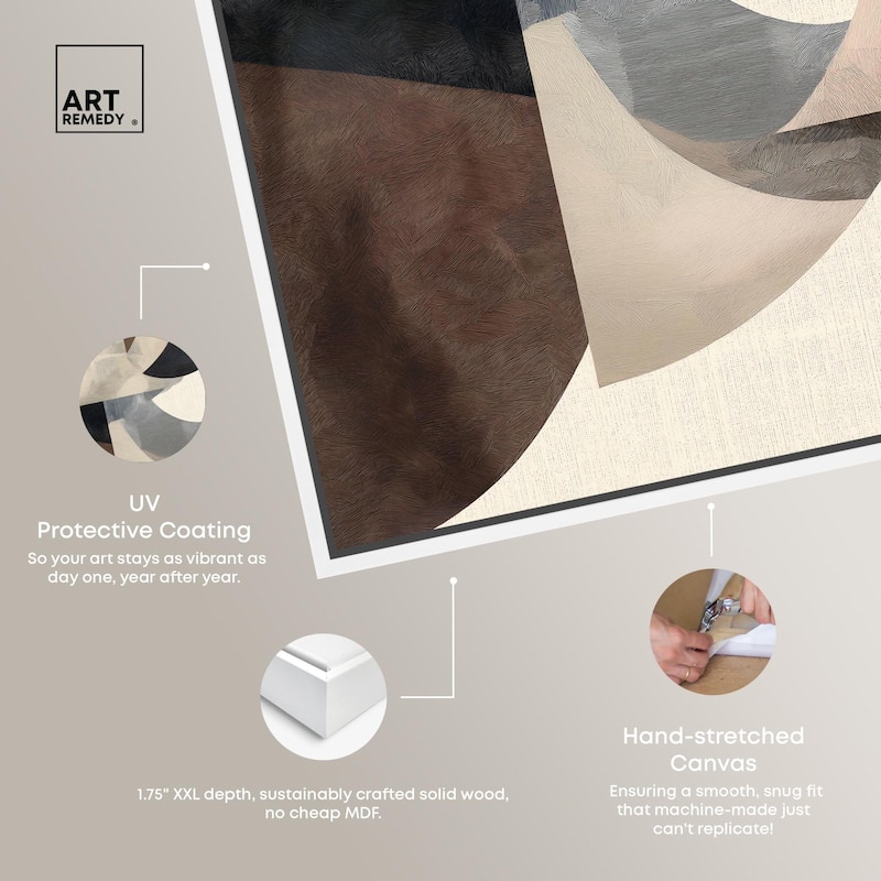 Planar Curves Canvas by Art Remedy