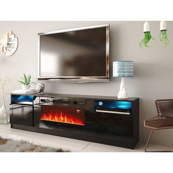 Shop Strick Bolton Amsden Electric Fireplace Tv Stand On Sale