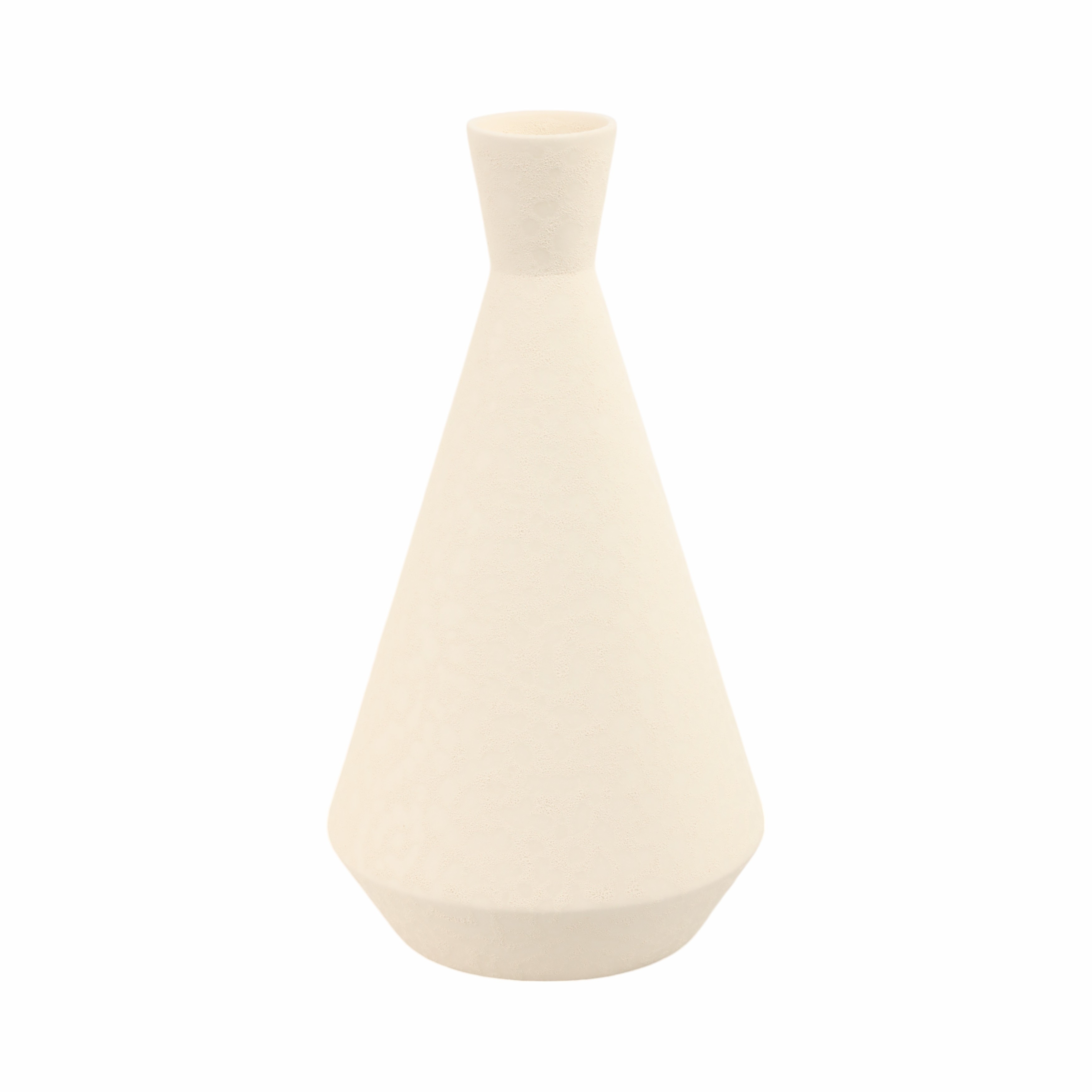 Ceramic Vase Twisted Geometric Modern Decorative Accent