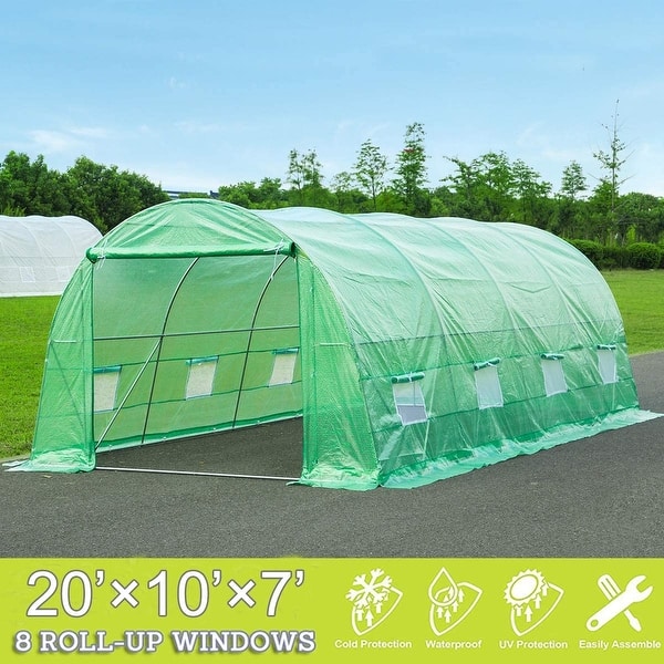 20 X 10 X 7 Greenhouse Large Gardening Plant Hot House 10 X 20 Overstock 32274837