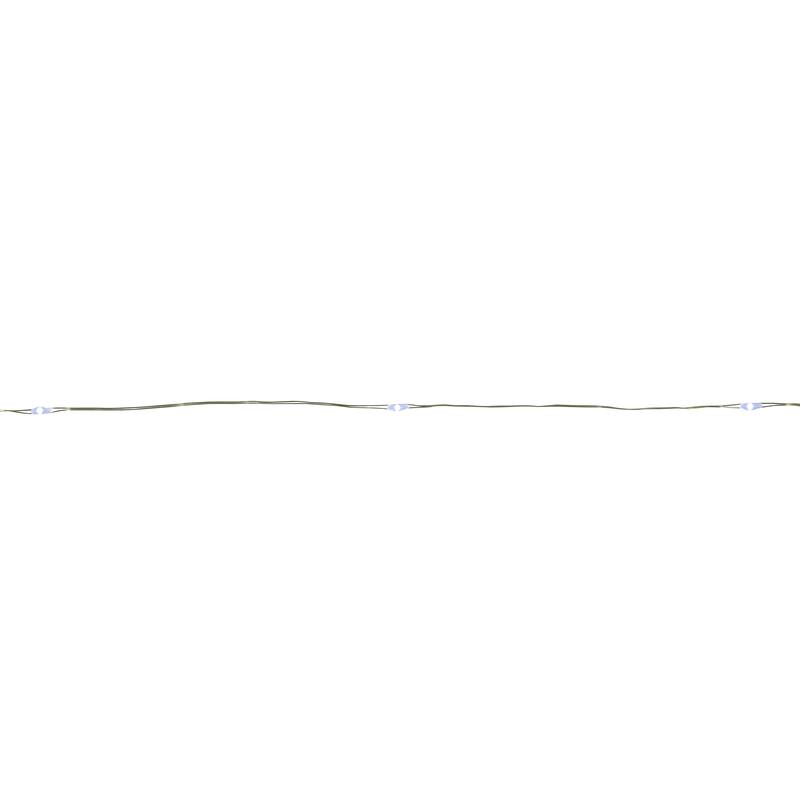 50 B/O Pure White LED Micro Fairy Lights - 16ft, Copper Wire