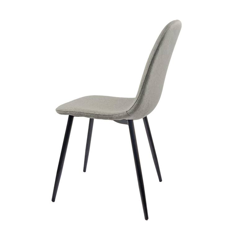 Dining Chairs Set of 4 with Metal Legs