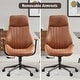 preview thumbnail 8 of 31, OVIOS Suede Fabric Ergonomic Office Chair High Back Lumbar Support