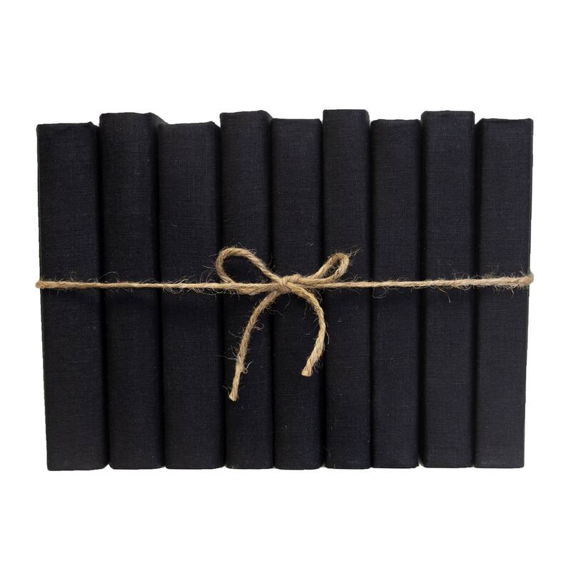 Books Black Decorative Accessories: Onyx Linen ColorPak