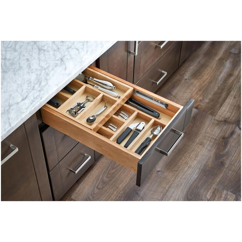 Rev-A-Shelf Tiered Cutlery Drawer with Blumotion Soft-Close for