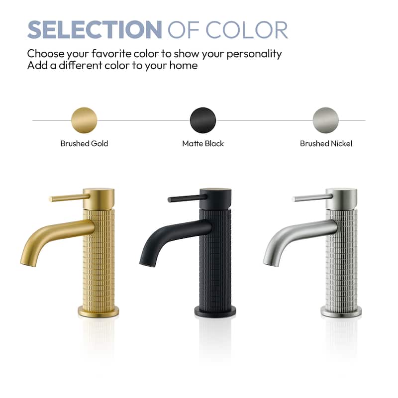 Mendavia Single-Handle Basin Bathroom Faucet