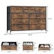 preview thumbnail 10 of 33, Wide 10 Drawer Dresser,