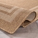 preview thumbnail 50 of 98, World Rug Gallery Border Indoor/Outdoor Flat Woven Area Rug