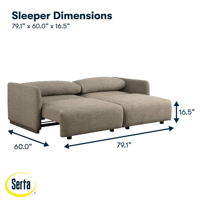Serta Tyson Convertible Sofa