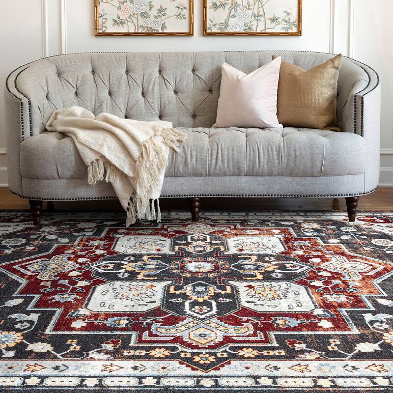 Piazza Global Oriental Indoor Area Rug