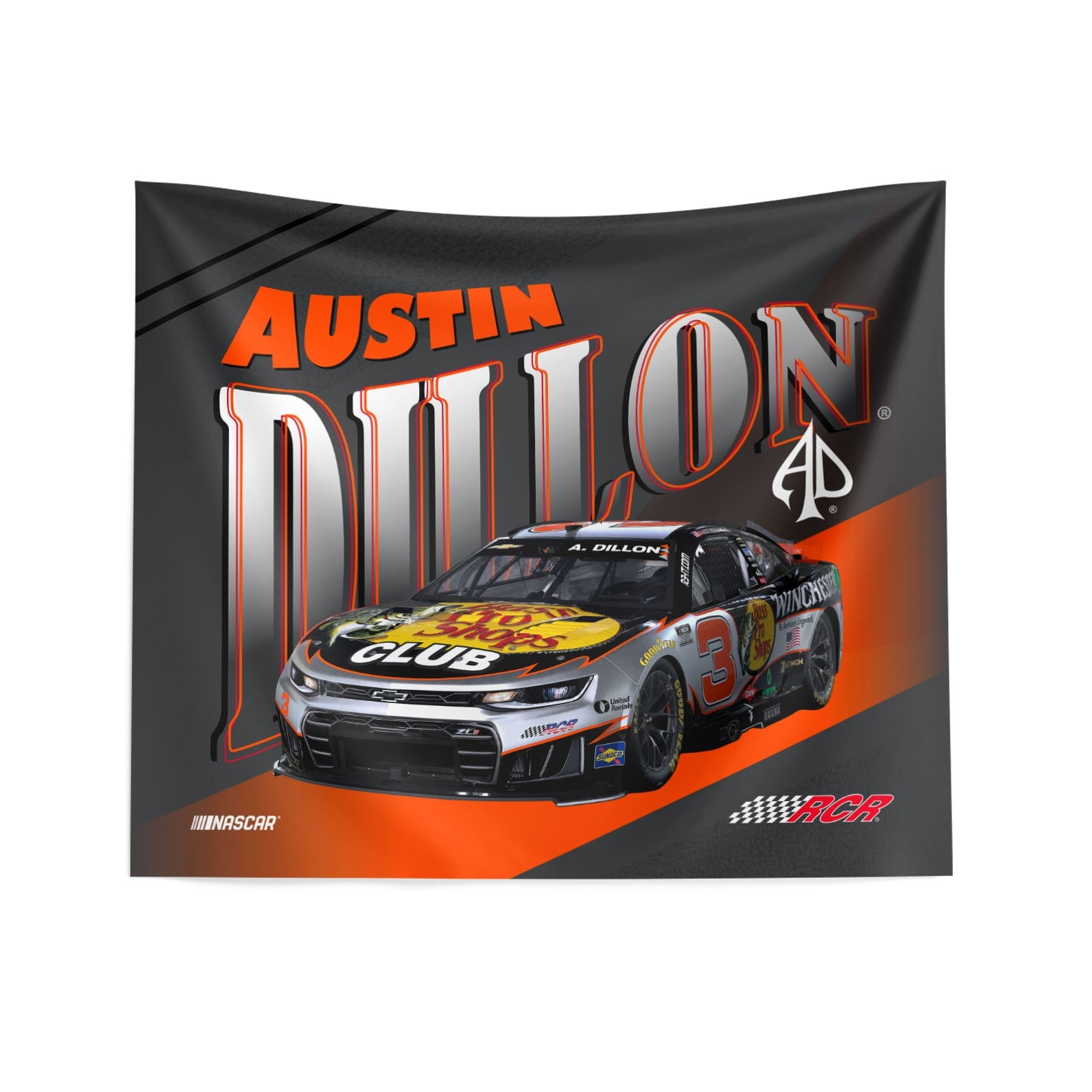 NASCAR Comet Car Wall Hanging