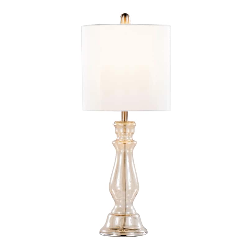 Bella 24" Glass Table Lamp (Set of 2)