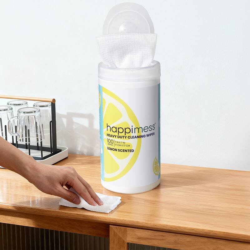 happimess, All Purpose Multi Surface Heavy Duty Cleaning Wipes Bleach Free