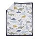 preview thumbnail 3 of 3, NoJo Dreamer Little Dinosaurs 8pc Crib Bedding Set