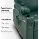 preview thumbnail 54 of 53, MCombo Electric Power Lift Recliner Chair Sofa with Massage and Heat for Elderly, 3 Positions, USB Ports, Faux Leather 7040