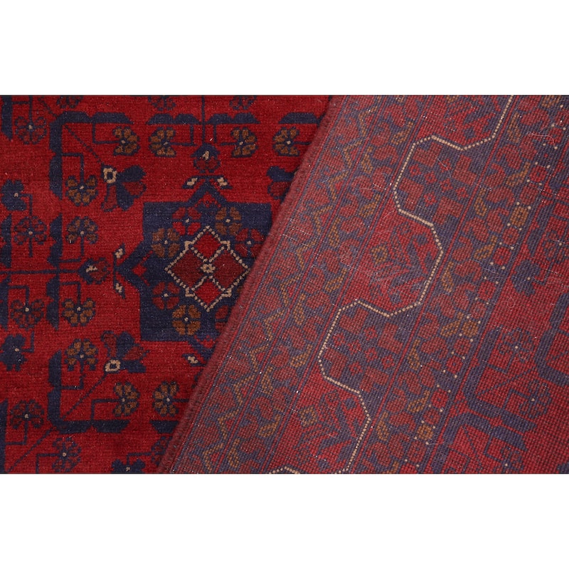 Southwestern Biljik Khal Mohammadi Kyra Red/Blue Rug - 4'4'' x 6'0''