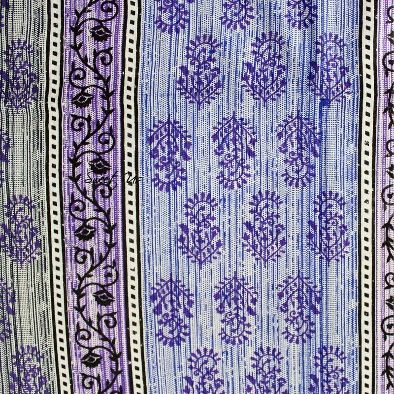 Cotton Ferrera Floral Tablecloth Rectangle Blue - 70 x 104 in