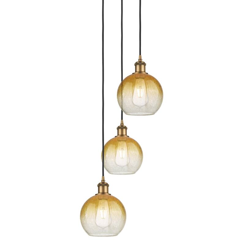 Innovations Lighting 113B-3P-31-15 Brookhaven Globe Pendant Brookhaven