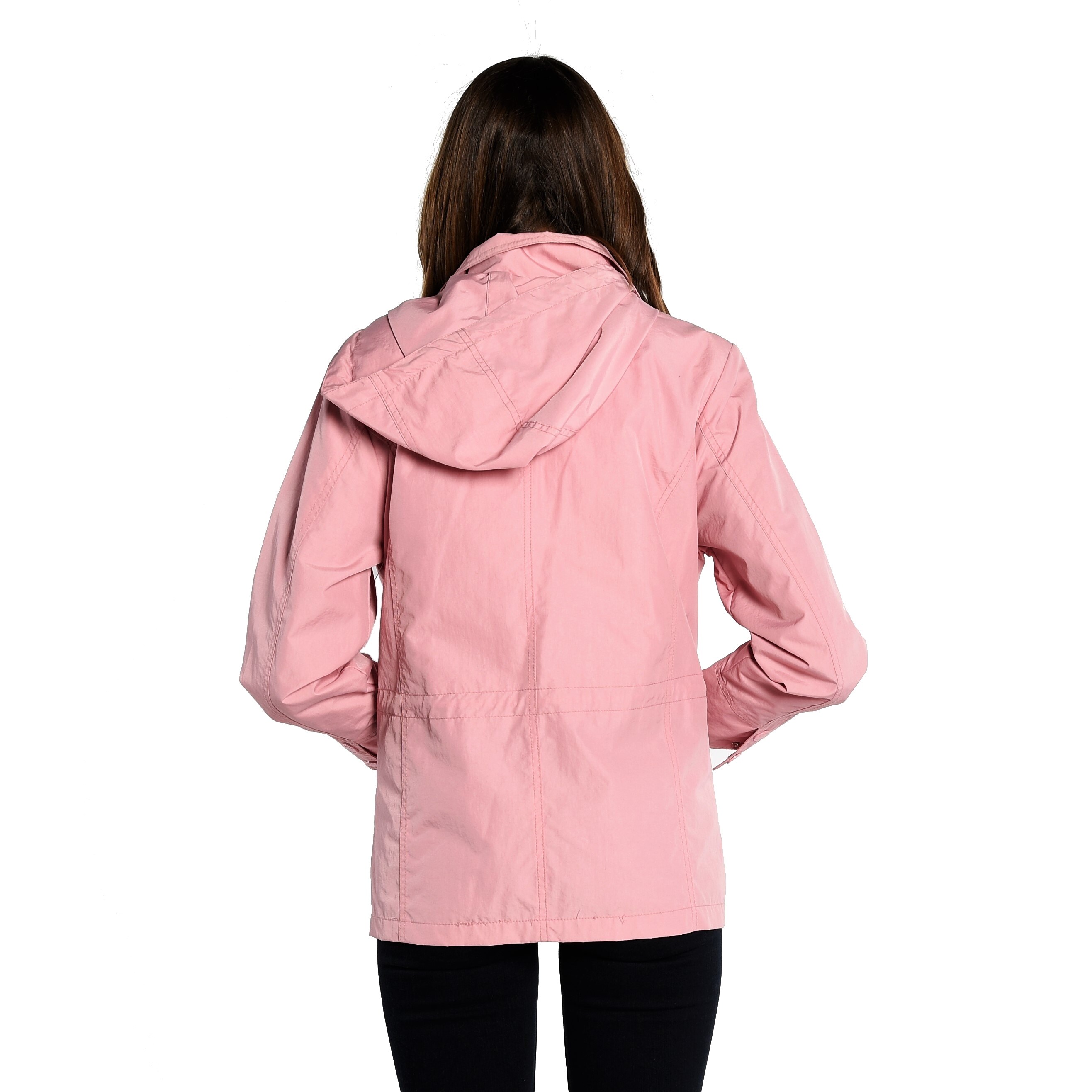 Shop Alia Women S Raincoat In Pink Size S Overstock 20627114