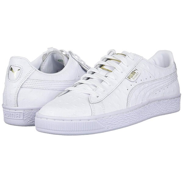 puma basket ostrich