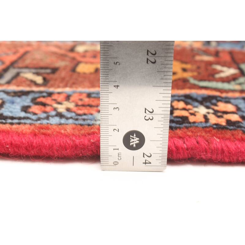 ECARPETGALLERY Hand-knotted Konya Anatolian Red Wool Rug - 4'2 x 7'0