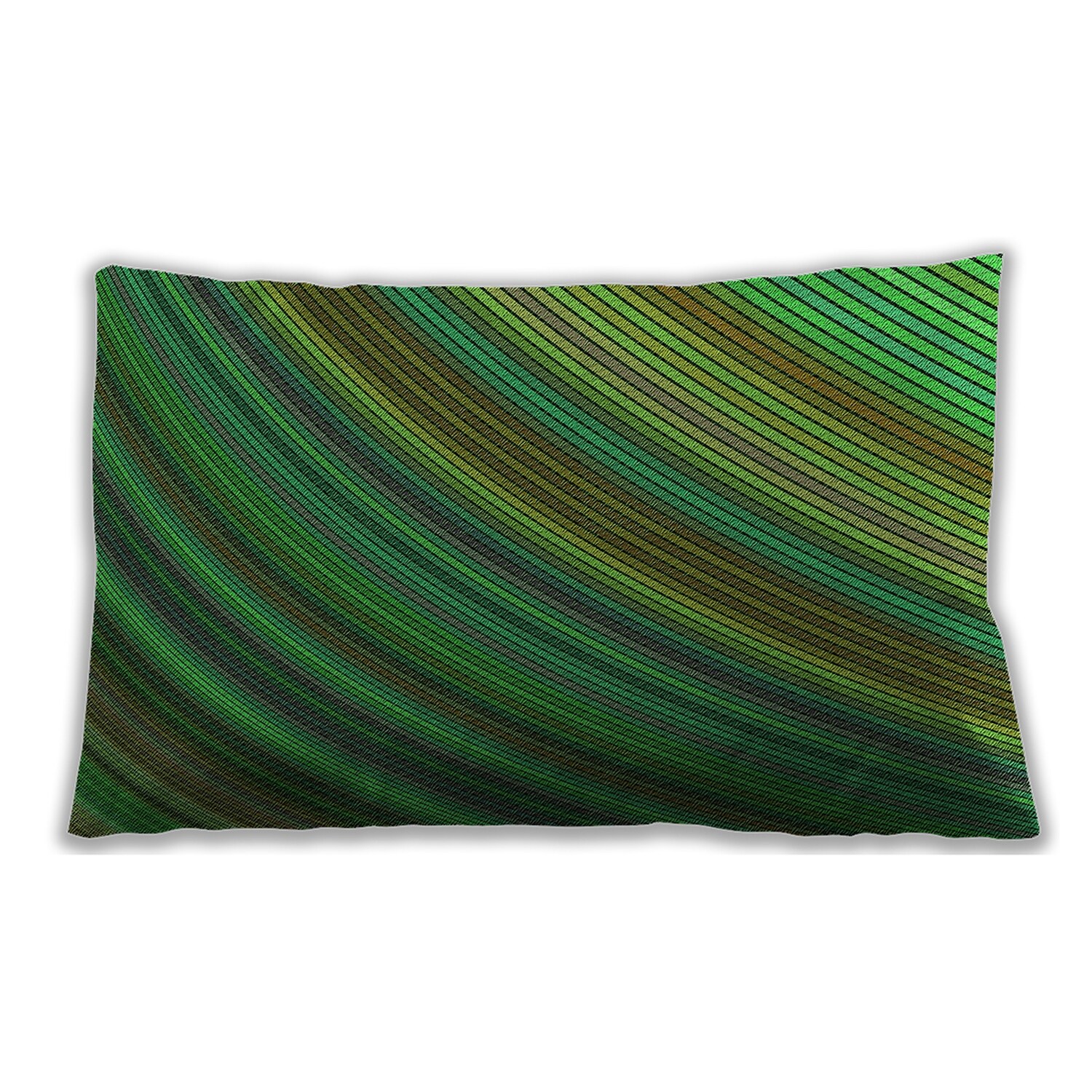 Forest green lumbar pillow 2025